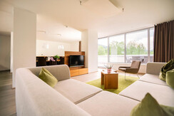 Wohnbereich Obergeschoss Penthouse Suite