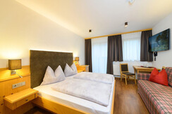 Schlafzimmer im Appartement Frauenkogel