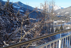 Appartement 2 Blick vom Balkon