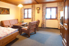 Appartement Edelweiß - Wohn/Schlafraum