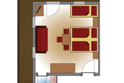 Grundriss Familienzimmer