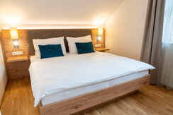 Schlafzimmer Ferienwohnung Gastein