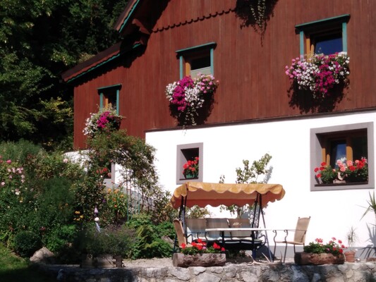 Westansicht Bauernhaus