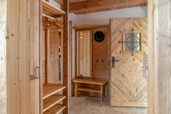 Eingangsbereich vom Almchalet