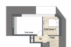 floorplan penthouse upstairs