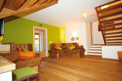 Atrium  with TV lounge