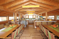 Loft living- and dining area