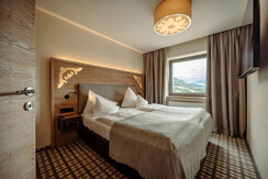Alpinasuite Schlafzimmer