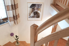 Stiegenhaus ins Appartement