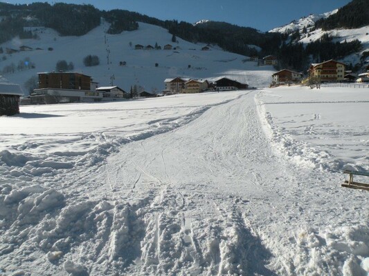 Skiabfahrt fast bis zum Haus