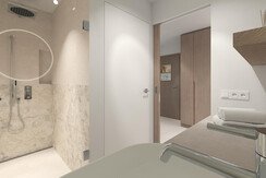 Badezimmer mit DU und extra WC