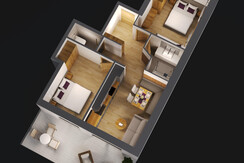 Grundriss Appartement F1