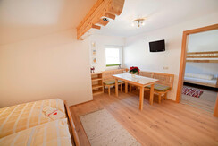 Mansarden-Familienzimmer Ansicht