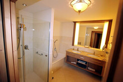 Verwöhnhotel Bismarck Badezimmer