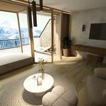 Photo of Suite, sprcha, WC, smerom do hôr