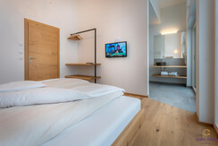 Loft - 1. Schlafzimmer mit en-suite Bad