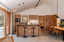 kitchen area with high-quality equipment from miele