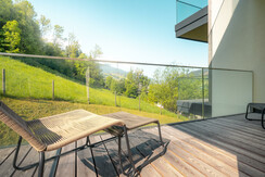 Typ ONE ruhige Westseite mit Blick auf Schladming