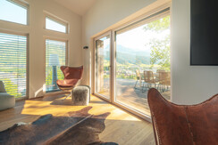 Typ ON TOP Wohnbereich und Terrasse