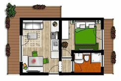 Grundriss Top Flachau