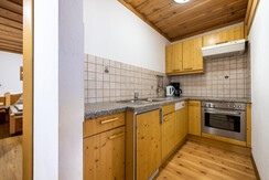 Küche - Appartement Neubergblick