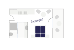 Double casual east - Skizze