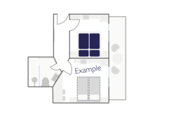 Family & Friends east - Skizze