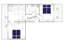 Family & Friends double plus - Skizze