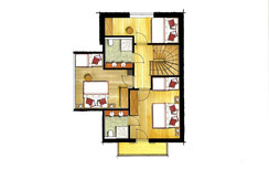 Zirben-Alm Obergeschoss