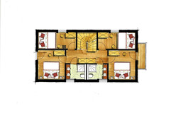 Grundriss Obergeschoss