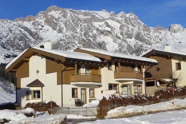 Ferienhaus Hochkönig Ansicht Winter