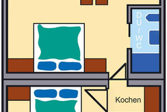 Apartment Jakob Skizze