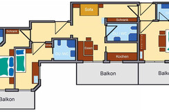 Apartment Katrin Plus Skizze