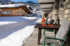 Winter Terrasse