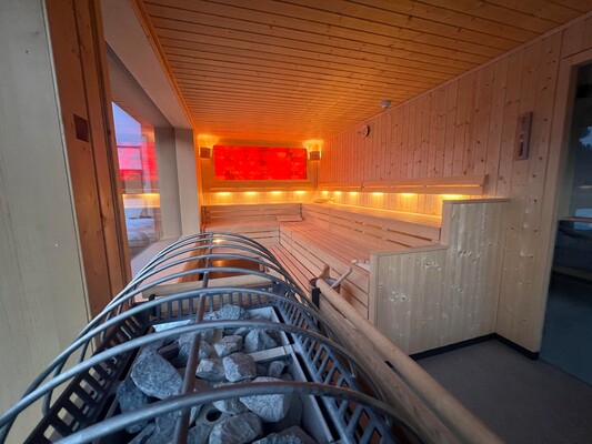 Finnische Panoramasauna