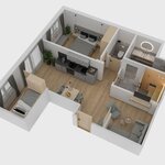 Photo of Apartman, külön WC és zuhanyozó/fürdőkád, erkély