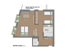 Garten Suite Grundriss