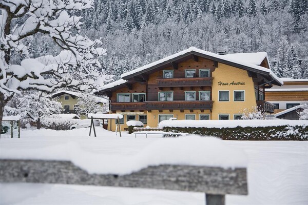 Haus Austria im Winter | © Ernestine Walchhofer