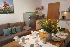 Apartment Hochkönig Wohnraum