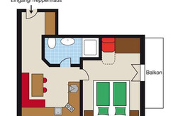 Apartment Dachsteinblick Grundriss