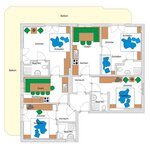 Photo of Appartement, bad, WC, 4 of meer slaapkamers