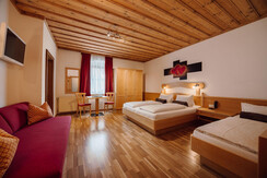 Dreibettzimmer Alpenherz ohne Balkon