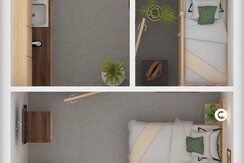 Grundriss Familienzimmer B