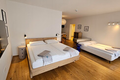 Doppelbett & Sofabett - Blü Terrace Studio