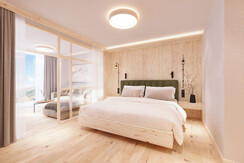 Hotelstudio-Opal-Bett
