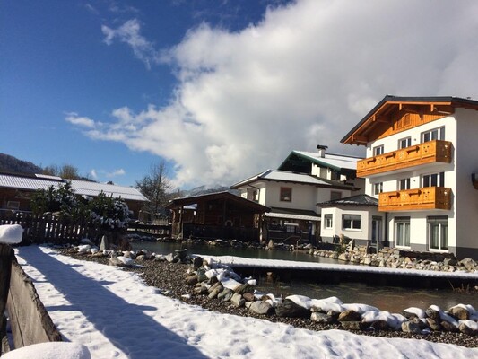Apphaus Winter Teich