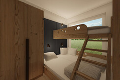 2-roomed family suite 