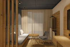 2-roomed family suite 