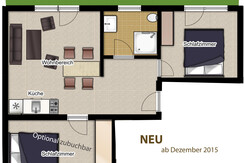 Plan Ferienwohnung