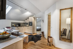 Küche mit Essbereich